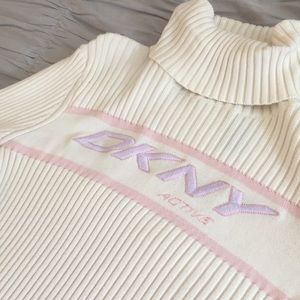 DKNY vintage high neck long sleeve